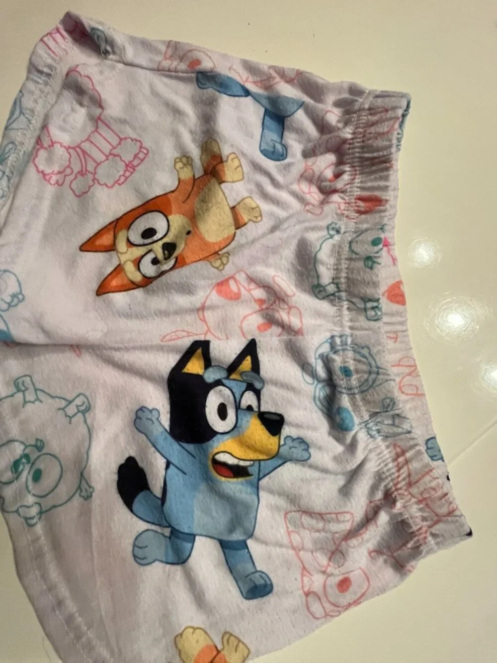 Bluey Pajamas (2 piece set) Size 6 / 6X - Previously Worn